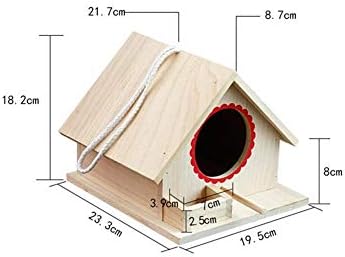 メーカー直送を誇る 激安超特価 Diy 工具 ガーデン Size Size 100 品質保証 B0d92wz2 One 正規品送料無料 Pcソフト 木製の巣箱小さな屋外ガーデンオウム鳥の巣木製バードハウスバードケージペット用品 新作製品 世界最高品質人気 Yjyd 鳥