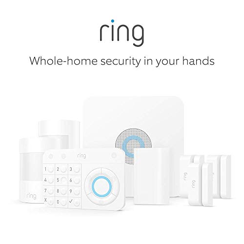 Ring Alarm 8 Piece Kit (1st Gen) Home Security System with optional