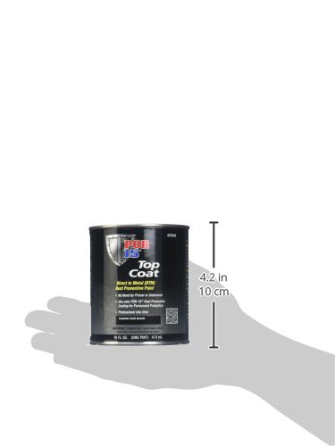 POR-15 45908 Chassis Black Top Coat - 1 pint