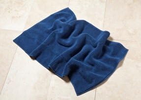 THIRSTY Turkish Towel Bath MATT, Navy Blue, 20X36, Ultimate Plush 1100+ GSM