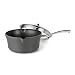 Calphalon Contemporary Hard-Anodized Aluminum Nonstick Cookware, Pour and Strain Sauce Pan, 3 1/2-quart, Black primary