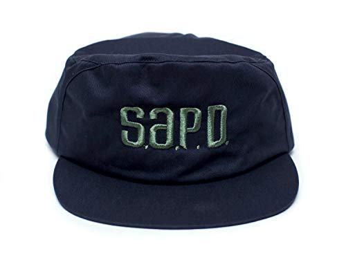 Demolition Man Movie Hat SAPD San Angeles Police Department Navy S/M M/L (M/L 57.5 cm)