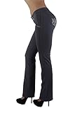 3033 - Brazilian Style Butt Lift, Levanta Cola, Fashion Moleton, Boot Leg