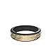 Ikonfitness Silicone Wedding Ring for Women, Two Piece Rubber Wedding Ring With Unique 3D Embossed Pattern, 6.5 mm Wide 2 Pack in Metal Box (RoseGold, Gold, 6)