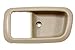 PT Auto Warehouse TO-2950E-2FL - Inside Interior Inner Door Handle Trim/Bezel, Beige (Fawn) - Regular/Access Cab, Driver Side Front