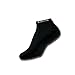 Thorlos Experia XCCU Thin Cushion Running Low Cut Socks, Black/Black, Large