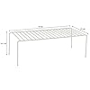 simplywire - Kitchen Cupboard Organiser - Storage Shelf – White