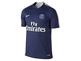 Nike 2015/16 Mens Paris-Saint Germain Pre-Match Training Soccer Short-Sleeve Shirt [MIDNIGHT NAVY]