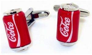 Fashion Exqusite Coke Zip-top Can Shirt Cufflinks Cuff Link Button Men Jewellry for Male c192