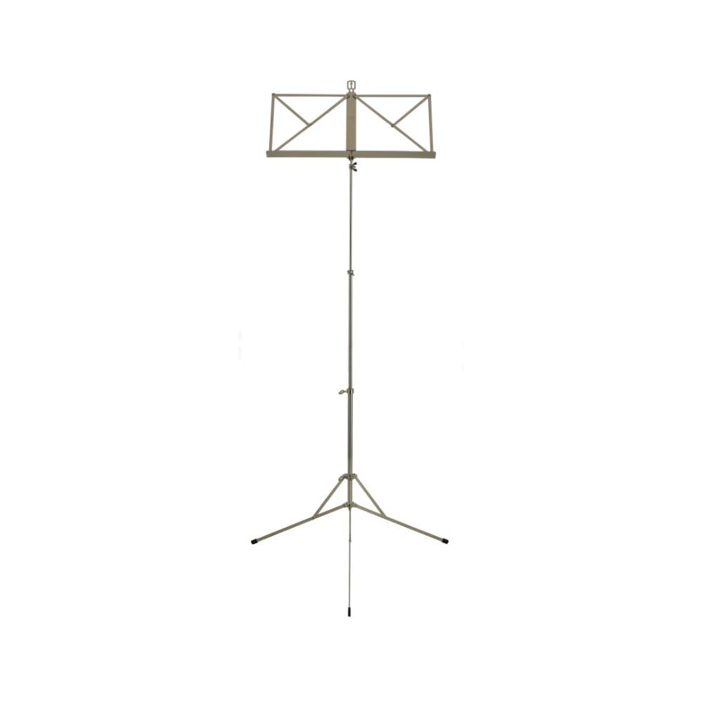 Wittner Music Stand 961a – Nickel-Plated, Height 48-114 cm, Compact Foldable, Made in Germany