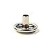 Snap Cap & Socket Only, Stainless Steel, Long Post on The Cap, 1/4
