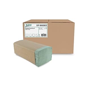 Papieren handdoek ZZ/V-vouw 1-lg, Rec.Green