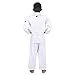 Elite Sports Kid's New Item Deluxe Ijf Judo Gi with Preshrunk Fabric and Free Belt (0), White