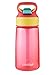 Contigo AUTOSPOUT Straw Striker Kids Water Bottle, 14 oz, Cherry Blossom