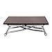 SpaceMaster 2219 X Convertible Adjustable Coffee and Dining Table, Walnut Wood