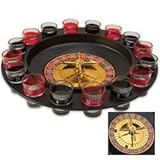 Shot Glass Roulette - Drinking Game Set (Comes With 2 Balls and 16 Shot Glasses)