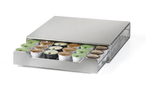 Keurig Brewed Stainless Steel Under the Brewer K-Cup Drawer