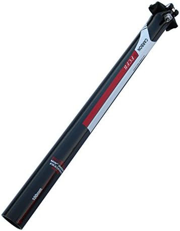 FCFB FW red 0 mm seatpost Carbon Fibre Bike seatpost Bike Parts 27.2/30.8/31.6 * 350/400/450mm Road Bike Mountain Bike seat Post