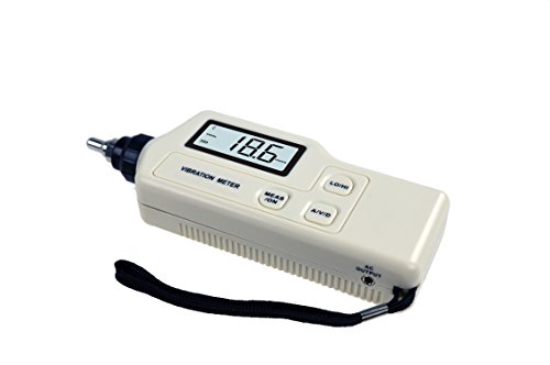 Benetech GM63A Vibration Meter, Acceleration Range: 0.1 to 199.9m/s2; Velocity Range: 0.1~199.9mm/s