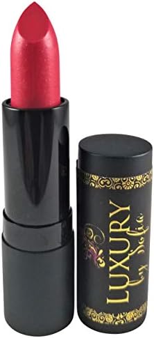Luxury by Sofia Organic Lipstick | Natural, Non-Toxic, Moisturizing, Long-Lasting & Highly Pigmented | Organic Butters, Botanical Extracts & Essential Plant Oils | Vibrant Colors (Fury Pink)