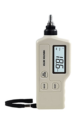 Benetech GM63A Vibration Meter, Acceleration Range: 0.1 to 199.9m/s2; Velocity Range: 0.1~199.9mm/s