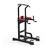 AWANG Power Tower Multi Pull Up Dip Station Dip Stand, In hoogte Verstelbare Pull Up Bar Workout Dip Station voor Thuis…
