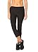 RBX Active Women's Power Capri with Mesh and Pockets Black M