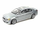 BMW M5 1/18 Silver