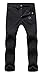 TBMPOY Men's Outdoor Windproof Snow Softshell Pants Hiking Ski workout Cargo Pants (Black,Medium)
