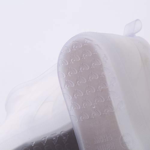 image for SaphiRose Waterproof Rain Shoe Covers Reusable Slip-Resistant Rain Boo