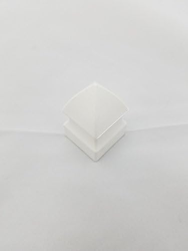 Vinyl Fence Gothic Picket Cap (Box of 20) (1.5"x1.5", White)
