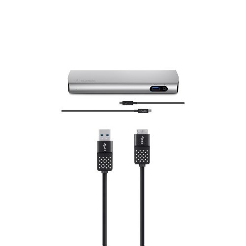 Belkin Thunderbolt 2 HD Dock and USB 3.0 Cable Bundle