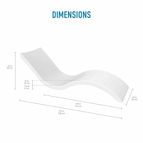 Ledge Lounger Signature Chaise Inside Pool & Sun Shelf Lounge Chair