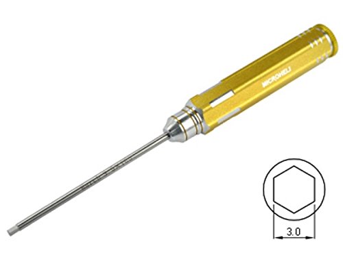 Microheli HSS Hex Screw Driver Tip 3.0mm