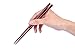 Antner 5 Pair Hardwood Chopsticks Hand-Carved Chopsticks with Gift Box