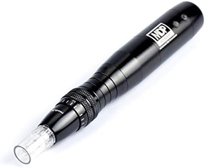 7 LED Lights Derma Roller Pen 0.25-2.0mm Cartridges Wrinkles Stretch Marks Acne Scar Hair Loss Dermapen