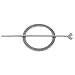 Joyci 3Pcs Fashion Women's Hair Pin Hair Fork Slide Tuck Hair Clip Accessory (B)