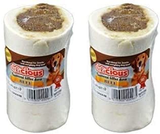 Dog Bone Meat Filled Dog Treats Dog Chews Pack Of 2 Beef Flavour