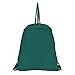 DALIX Sock Pack Drawstring Backpack Bag Sack in Dark Green