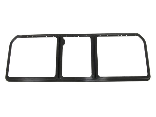 1968-1979 Corvette Rear Storage Compartment Main Frame 3 Door Black