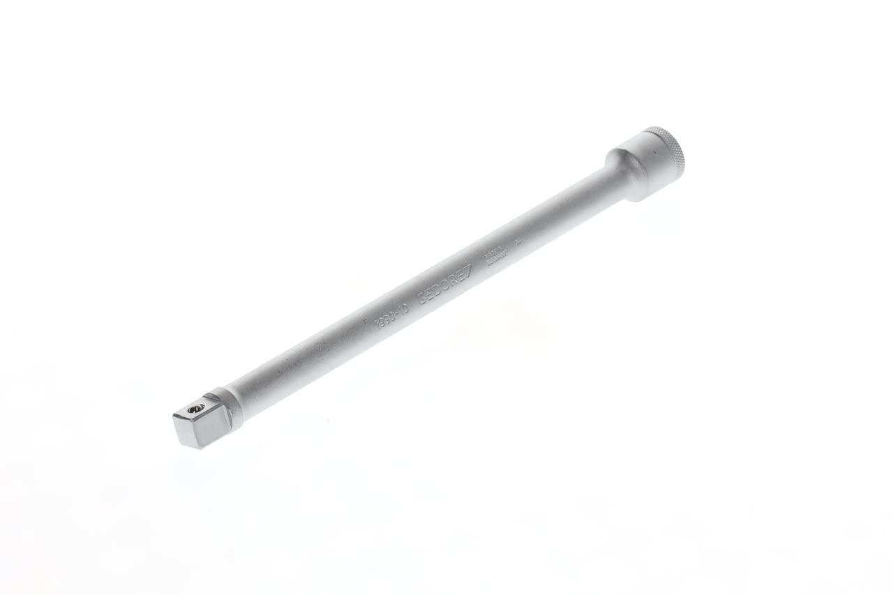 GEDORE Socket spanner extension, 1/2" 12.5 mm square drive, 250 mm long, Adapter, Tool, 1990-10, Chrome-plated steel