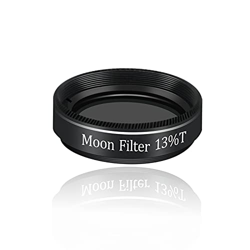 WEOOEN Moon Filter for Telescope 1.25inch, Neutral Density Filter with