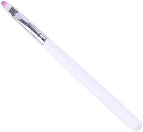 Nail Polish - 1 Pc Manicure Tool Nail Art Pen Brush Gel Extension Painted Nail Brush Phototherapy Metal Acrylic Handle Nail Brush