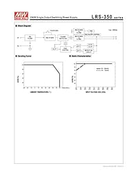 Mediana Well LRS-350-24 - Fuente de alimentación de conmutación (350,4 W, 24 V, 14,6 A, 115 VAC o 230 VAC), Paquete de 1