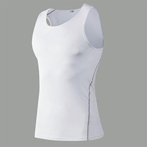 Audoc Man's Athletic Compression Base Layer Sport Tank Top (3 Pack)