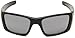 Oakley Mens Fuel Cell OO9096-20 Iridium Square Sunglasses,Polished Black Frame/Black Lens,One Size