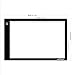 A4 Light Box, AGPtek LED Artcraft Tracing Light Pad Ultra-Thin USB Power Cable Dimmable Brightness Tatoo Pad Animation, Sketching, Designing, Stencilling X-ray Viewing W/USB Adapter (PSE Approval)