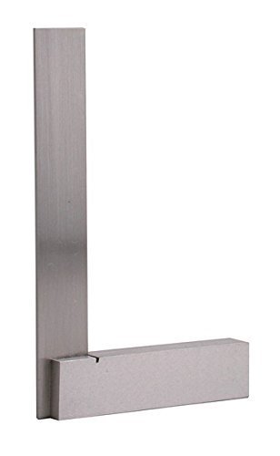 KROST Metal High Grade Engineering Try Square (Silver)