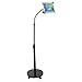CTA Digital Security Gooseneck Floor Stand for Tablets 7 -10.5 inches - iPad Pro 10.5, iPad mini, Galaxy Tab