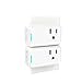 Smart Plug 2 Pack TanTan Wi-Fi Enabled Mini Switch with Timing Function, Compatible with Alexa and Google Home, No Hub Required, Remote Control Your Devices, Occupies Only One Socket [UL Certified]